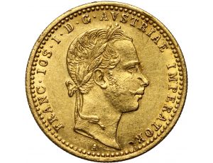 4186. Austria, Franciszek Józef I, dukat 1861 A, Wiedeń