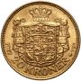 4190. Dania, Chrystian X, 20 koron 1917 - 3