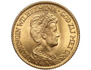 4191. Holandia, Wilhelmina, 10 guldenów 1911