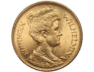4205. Holandia, Wilhelmina, 5 guldenów 1912