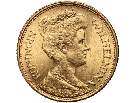 4205. Holandia, Wilhelmina, 5 guldenów 1912