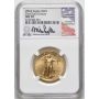 4209. USA, 25 dolarów 2024, Gold Eagle, NGC MS70, 1/2 uncji złota - 2