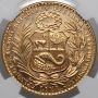 4211. Peru, 100 soli 1969, NGC MS65 - rzadki rocznik - 4