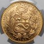 4213. Peru, 100 soli 1969, NGC MS65 - rzadki rocznik - 4