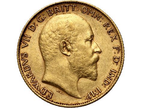 4217. Wielka Brytania, Edward VII, 1/2 suwerena 1903