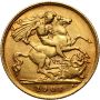 4222. Wielka Brytania, Edward VII, 1/2 suwerena 1908 - 3