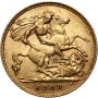 4223. Wielka Brytania, Edward VII, 1/2 suwerena 1909 - 3