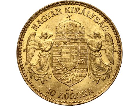 4234. Węgry, Franciszek Józef I, 10 koron 1911 KB, Kremnica - 2