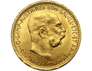 4237. Austria, Franciszek Józef I, 10 koron 1912, Nowe bicie