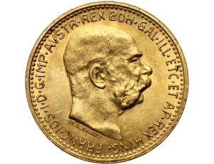 4239. Austria, Franciszek Józef I, 10 koron 1911, Stare bicie