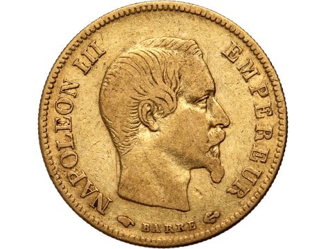 4241. Francja, Napoleon III, 10 franków 1857 A, Paryż
