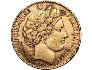 4247. Francja, 10 franków 1899 A, Paryż, Ceres