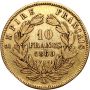 4251. Francja, Napoleon III, 10 franków 1860 A, Paryż - 3