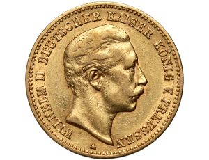 4257. Niemcy, Prusy, Wilhelm II, 10 marek 1898 A, Berlin