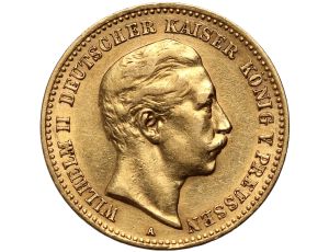 4258. Niemcy, Prusy, Wilhelm II, 10 marek 1900 A, Berlin