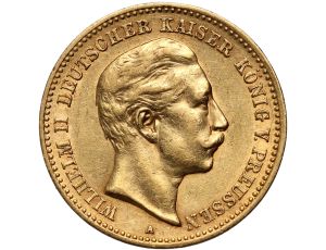 4259. Niemcy, Prusy, Wilhelm II, 10 marek 1901 A, Berlin