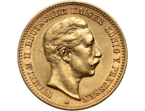 4259. Niemcy, Prusy, Wilhelm II, 10 marek 1901 A, Berlin