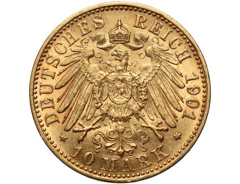 4259. Niemcy, Prusy, Wilhelm II, 10 marek 1901 A, Berlin - 2