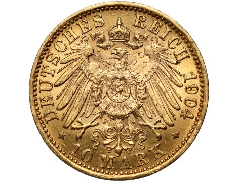 4261. Niemcy, Prusy, Wilhelm II, 10 marek 1904 A, Berlin - 2