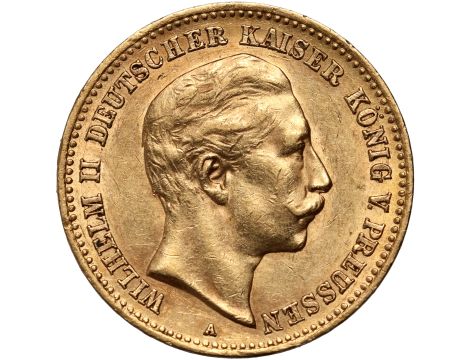 4262. Niemcy, Prusy, Wilhelm II, 10 marek 1905 A, Berlin