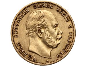 4266. Niemcy, Prusy, Wilhelm I, 10 marek 1879 A, Berlin