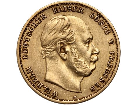 4266. Niemcy, Prusy, Wilhelm I, 10 marek 1879 A, Berlin