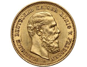 4268. Niemcy, Prusy, Fryderyk III, 10 marek 1888 A, Berlin
