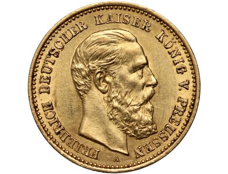 4268. Niemcy, Prusy, Fryderyk III, 10 marek 1888 A, Berlin
