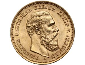 4269. Niemcy, Prusy, Fryderyk III, 10 marek 1888 A, Berlin