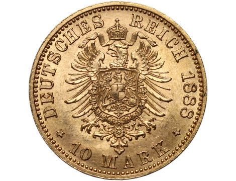 4269. Niemcy, Prusy, Fryderyk III, 10 marek 1888 A, Berlin - 2