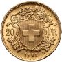 4277. Szwajcaria, 20 franków 1922, Helvetia Vreneli - 3