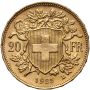 4279. Szwajcaria, 20 franków 1925, Helvetia Vreneli - 3