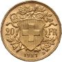 4281. Szwajcaria, 20 franków 1927, Helvetia Vreneli - 3