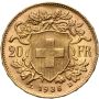 4285. Szwajcaria, 20 franków 1935, Helvetia Vreneli - 3