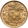4286. Szwajcaria, 20 franków 1935, Helvetia Vreneli - 3