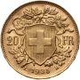 4287. Szwajcaria, 20 franków 1935, Helvetia Vreneli - 3