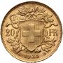 4288. Szwajcaria, 20 franków 1935, Helvetia Vreneli - 3