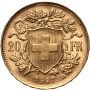 4290. Szwajcaria, 20 franków 1947, Helvetia Vreneli - 3
