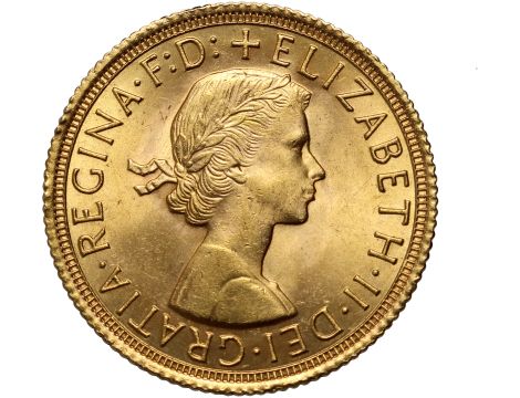4294. Wielka Brytania, Elżbieta II, suweren 1963