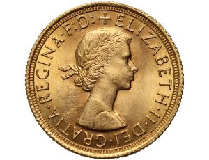 4295. Wielka Brytania, Elżbieta II, suweren 1964