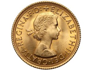 4296. Wielka Brytania, Elżbieta II, suweren 1966
