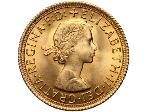 4296. Wielka Brytania, Elżbieta II, suweren 1966