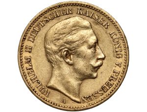 4306. Niemcy, Prusy, Wilhelm II, 20 marek 1896 A, Berlin