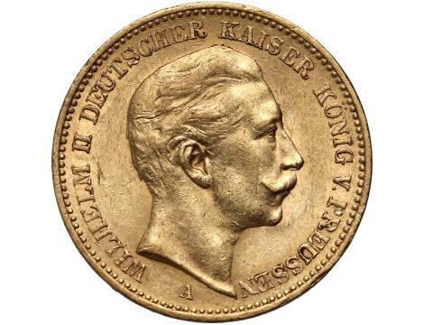 4307. Niemcy, Prusy, Wilhelm II, 20 marek 1901 A, Berlin