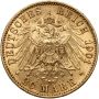 4307. Niemcy, Prusy, Wilhelm II, 20 marek 1901 A, Berlin - 3