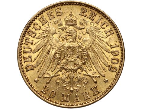 4308. Niemcy, Prusy, Wilhelm II, 20 marek 1902 A, Berlin - 2
