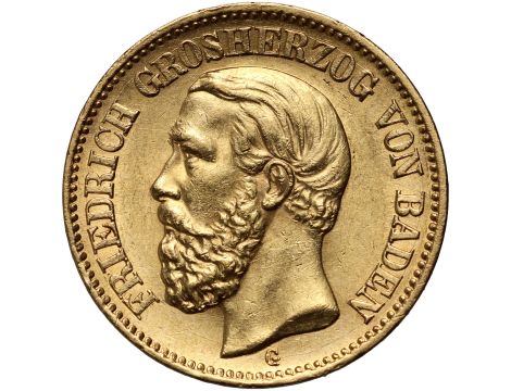 4310. Niemcy, Badenia, Fryderyk I, 20 marek 1894 G, Karlsruhe