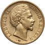 4312. Niemcy, Bawaria, Ludwik II, 20 marek 1873 D, Monachium - 2