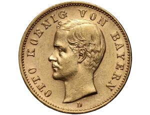 4313. Niemcy, Bawaria, Otto I, 20 marek 1905 D, Monachium