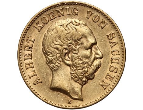 4317. Niemcy, Saksonia, Albert, 20 marek 1876 E, Muldenhutten